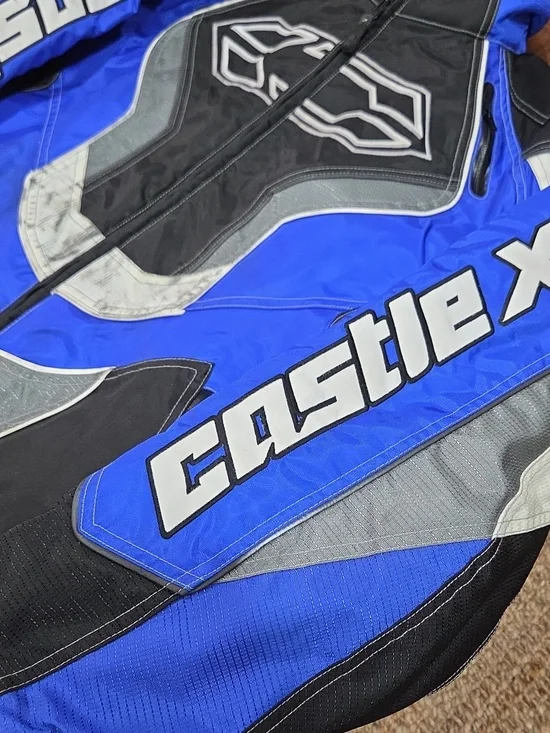 Castle X Motorcycle Riding Racing Jacket - Picture 2 of 14